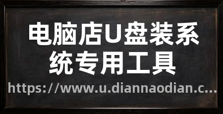 电脑店U盘装系统专用工具