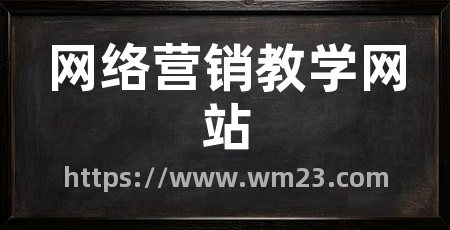 网络营销教学网站