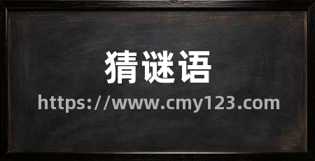 猜谜语