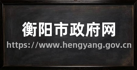 衡阳市政府网