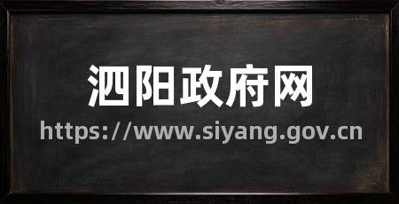 泗阳政府网