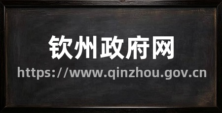 钦州政府网