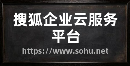 搜狐企业云服务平台