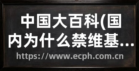 中国大百科(国内为什么禁维基百科)