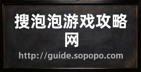 搜泡泡游戏攻略网