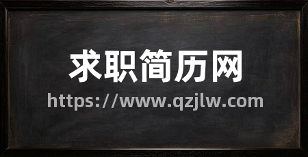 求职简历网