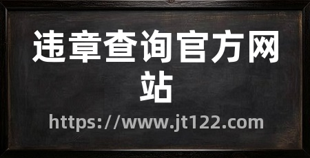 违章查询官方网站