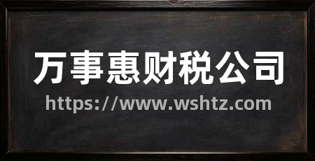 万事惠财税公司