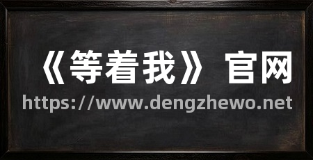《等着我》 官网